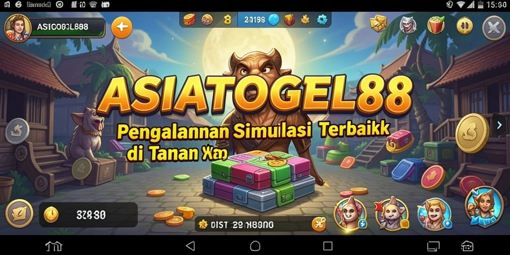 Tampilan menarik gameplay ASIATOGEL88 yang memukau.