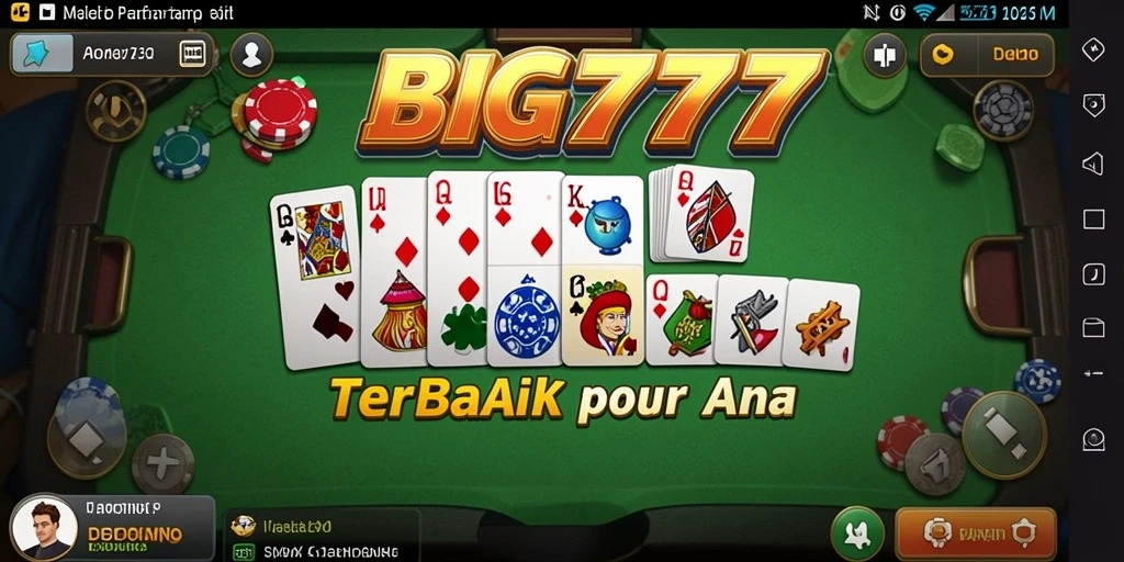 Tampilan gameplay menarik dari BIG777 dalam bermain Domino.