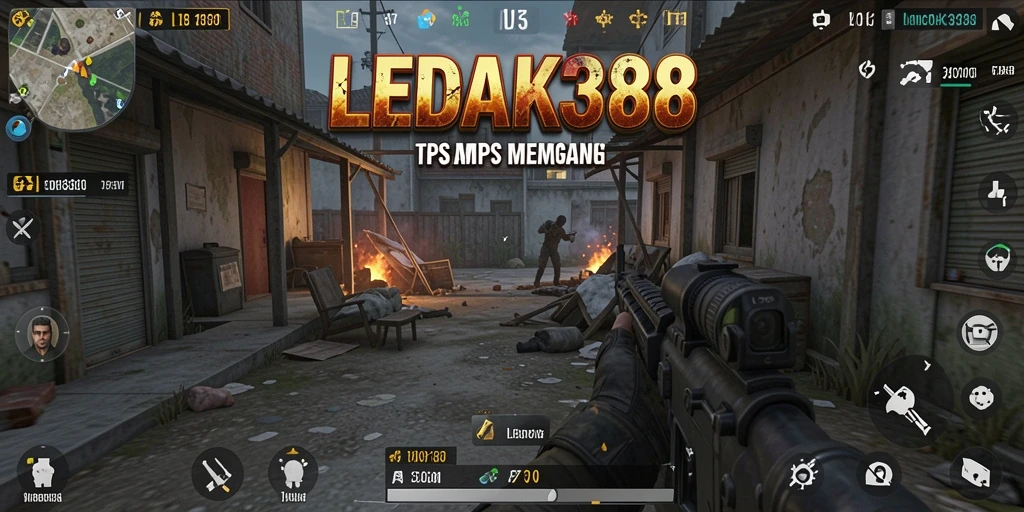 Tampilan gameplay LEDAK388 yang menegangkan dan realistis.