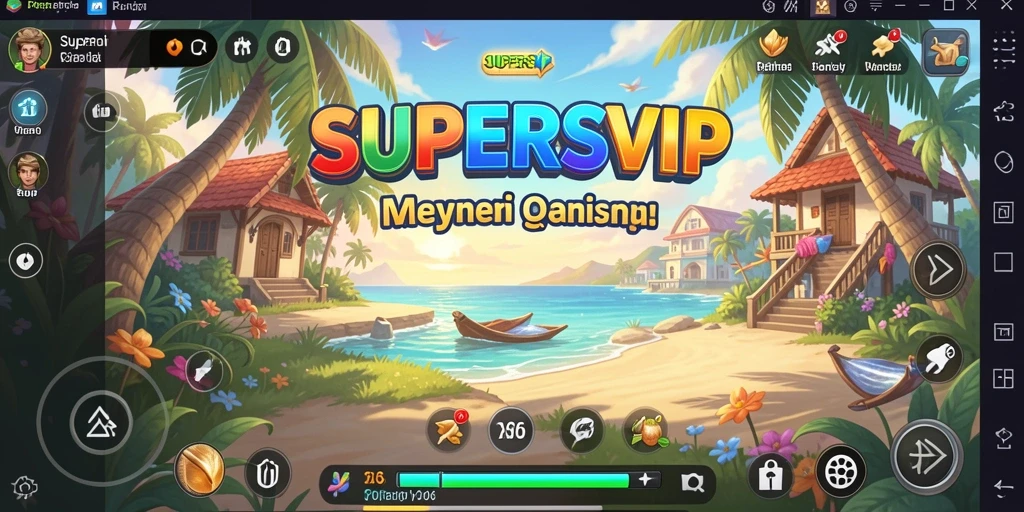 Screenshot gameplay <strong>SUPERSVIP</strong> yang menunjukkan keseruan permainan.